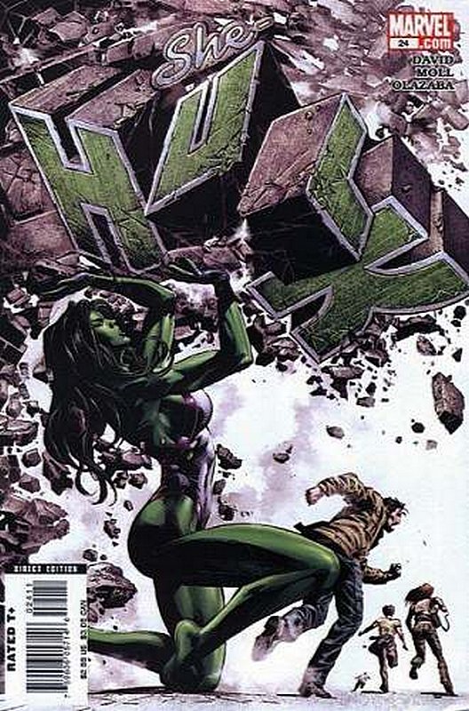 Cover of She-Hulk (Vol 4) #24. One of 250,000 Vintage American Comics on sale from Krypton!