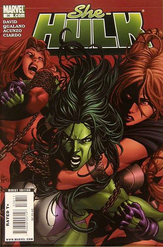 Cover of She-Hulk (Vol 4) #36. One of 250,000 Vintage American Comics on sale from Krypton!