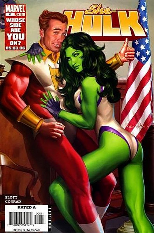Cover of She-Hulk (Vol 4) #6. One of 250,000 Vintage American Comics on sale from Krypton!