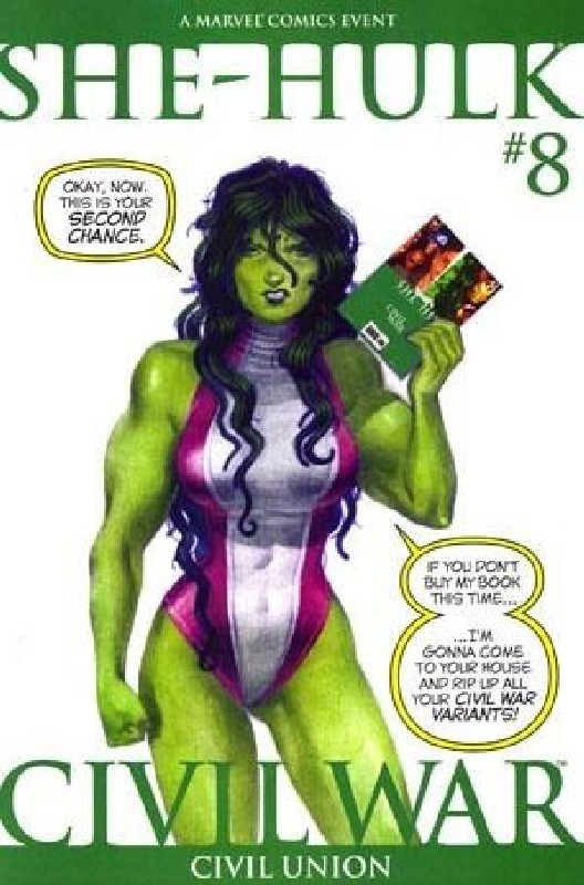 Cover of She-Hulk (Vol 4) #8. One of 250,000 Vintage American Comics on sale from Krypton!