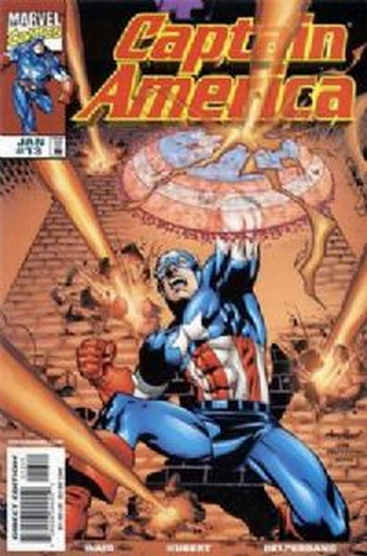 Cover of Captain America (Vol 3) #13. One of 250,000 Vintage American Comics on sale from Krypton!