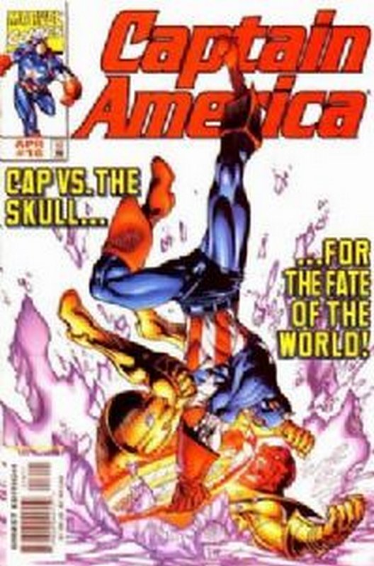 Cover of Captain America (Vol 3) #16. One of 250,000 Vintage American Comics on sale from Krypton!