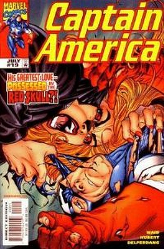Cover of Captain America (Vol 3) #19. One of 250,000 Vintage American Comics on sale from Krypton!
