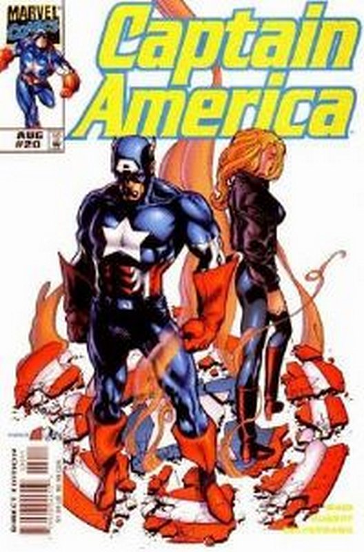 Cover of Captain America (Vol 3) #20. One of 250,000 Vintage American Comics on sale from Krypton!
