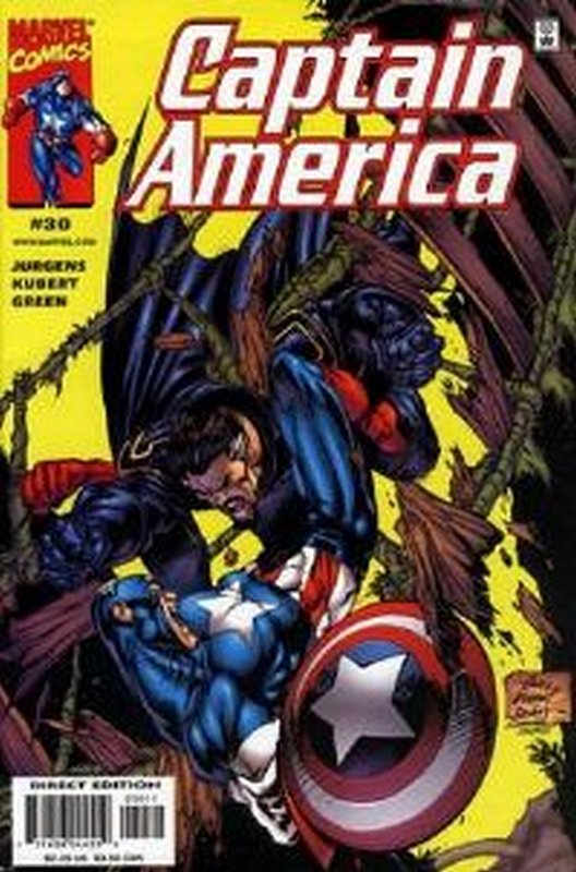 Cover of Captain America (Vol 3) #30. One of 250,000 Vintage American Comics on sale from Krypton!