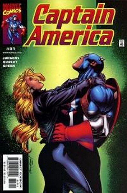 Cover of Captain America (Vol 3) #31. One of 250,000 Vintage American Comics on sale from Krypton!