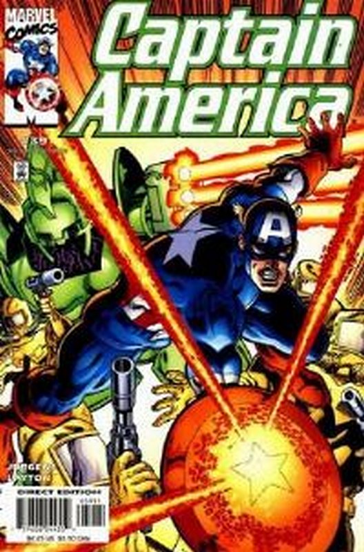 Cover of Captain America (Vol 3) #39. One of 250,000 Vintage American Comics on sale from Krypton!