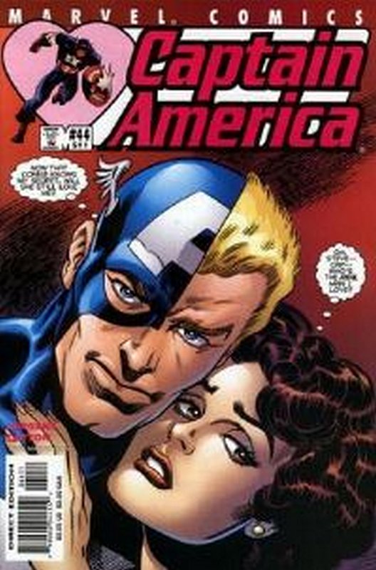 Cover of Captain America (Vol 3) #44. One of 250,000 Vintage American Comics on sale from Krypton!