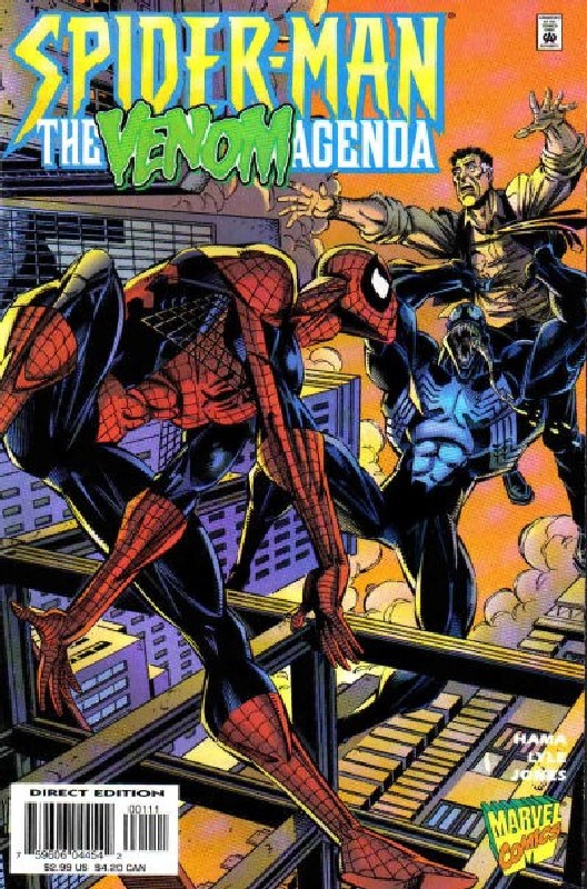 Cover of Spider-Man: Venom Agenda (1997 One Shot) #1. One of 250,000 Vintage American Comics on sale from Krypton!
