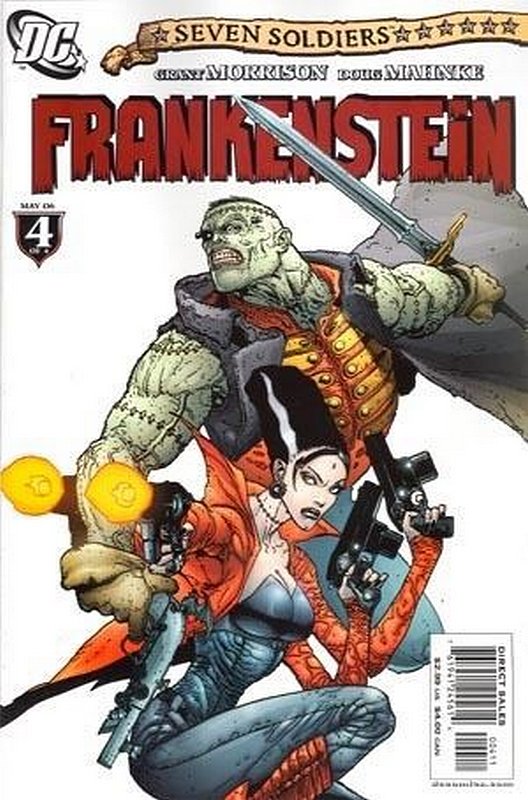 Cover of Seven Soldiers: Frankenstein (2006 Ltd) #4. One of 250,000 Vintage American Comics on sale from Krypton!