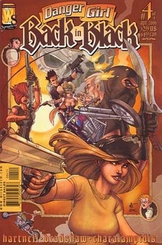 Cover of Danger Girl: Back in Black (2005 Ltd) #4. One of 250,000 Vintage American Comics on sale from Krypton!