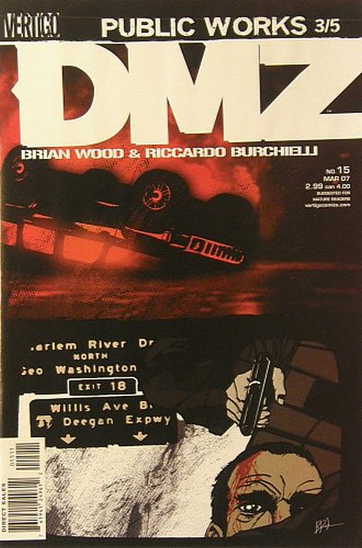 Cover of DMZ (Vol 1) #15. One of 250,000 Vintage American Comics on sale from Krypton!