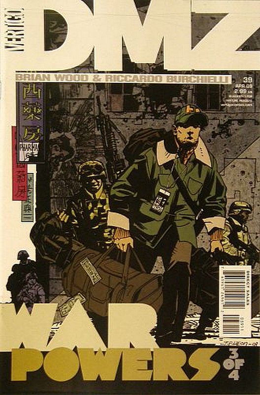 Cover of DMZ (Vol 1) #39. One of 250,000 Vintage American Comics on sale from Krypton!