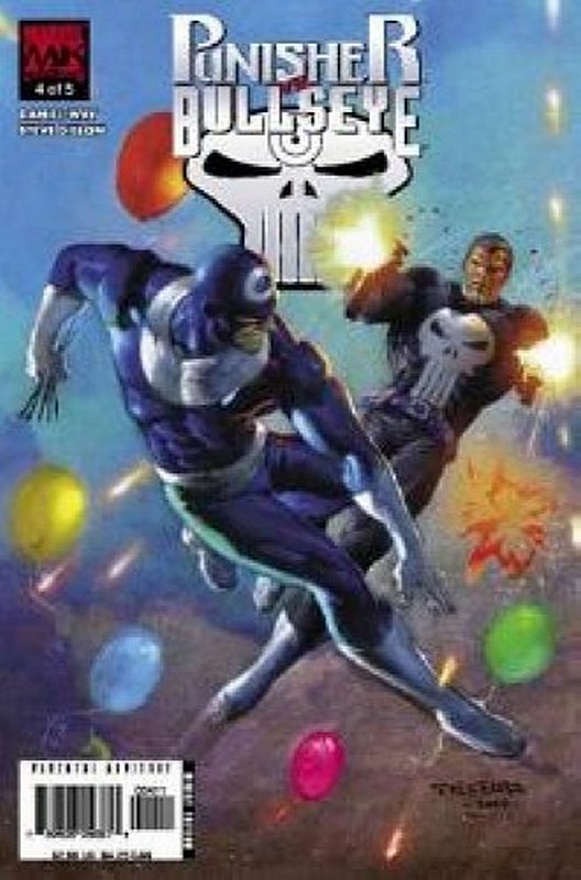 Cover of Punisher vs Bullseye (2006 Ltd) #4. One of 250,000 Vintage American Comics on sale from Krypton!