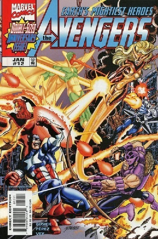 Cover of Avengers (Vol 3) #12. One of 250,000 Vintage American Comics on sale from Krypton!