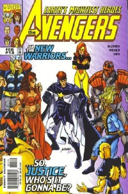Cover of Avengers (Vol 3) #13. One of 250,000 Vintage American Comics on sale from Krypton!