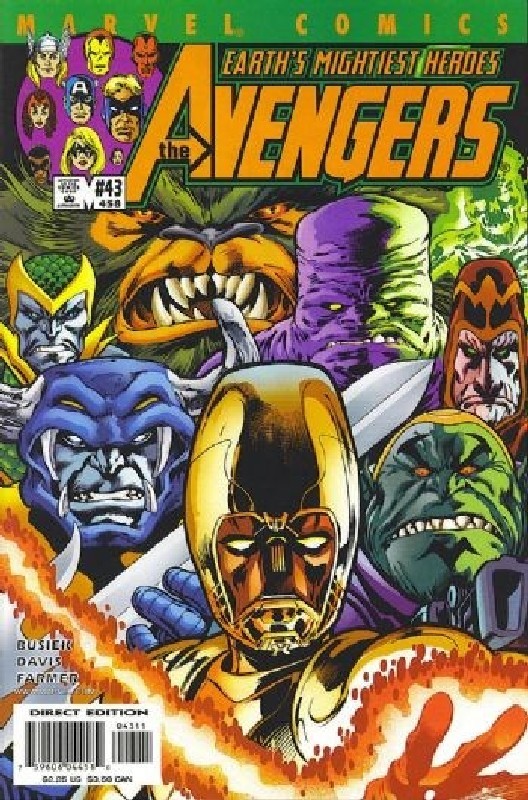 Cover of Avengers (Vol 3) #43. One of 250,000 Vintage American Comics on sale from Krypton!