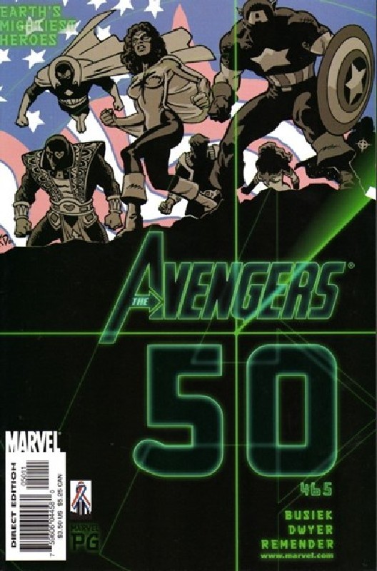 Cover of Avengers (Vol 3) #50. One of 250,000 Vintage American Comics on sale from Krypton!