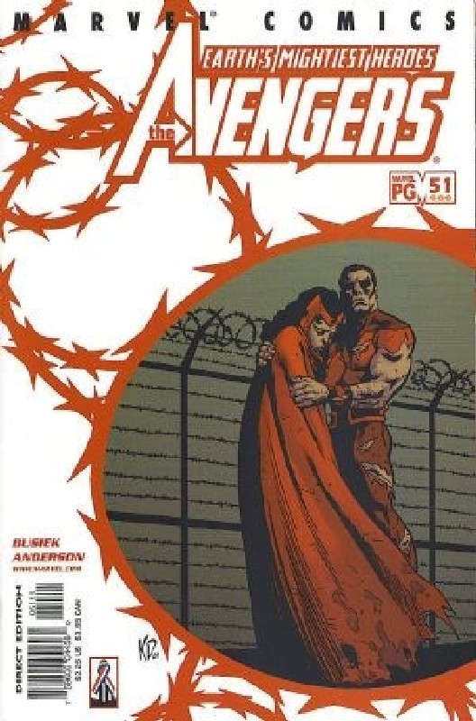 Cover of Avengers (Vol 3) #51. One of 250,000 Vintage American Comics on sale from Krypton!