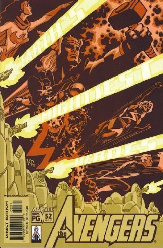 Cover of Avengers (Vol 3) #52. One of 250,000 Vintage American Comics on sale from Krypton!