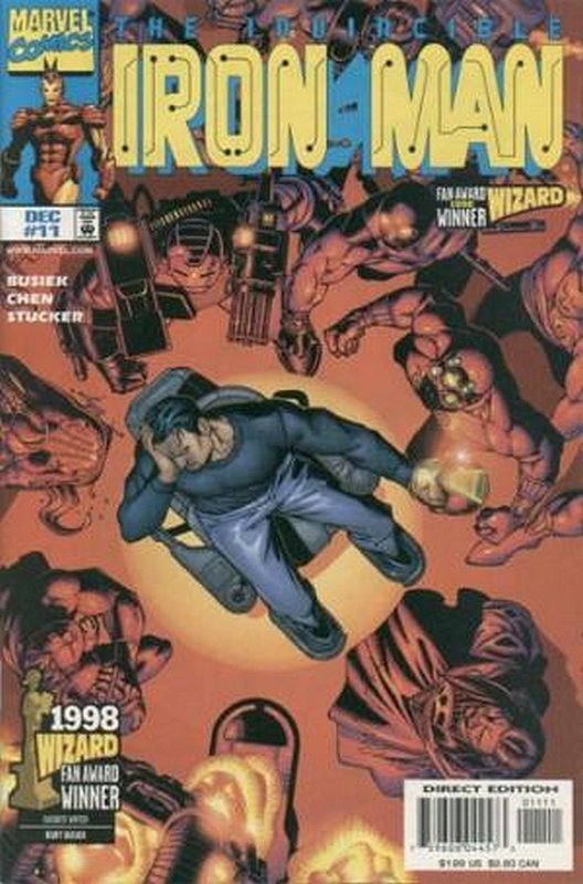 Cover of Iron Man (Vol 3) #11. One of 250,000 Vintage American Comics on sale from Krypton!
