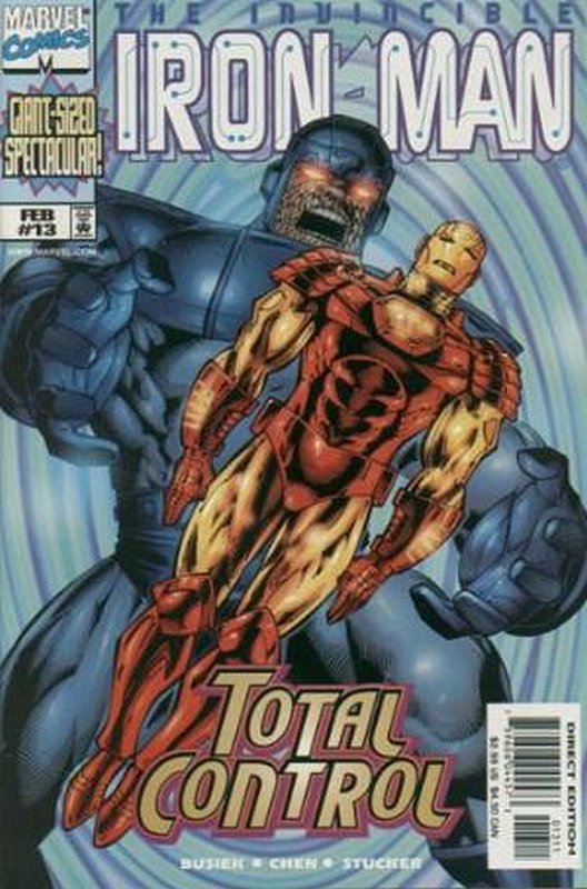 Cover of Iron Man (Vol 3) #13. One of 250,000 Vintage American Comics on sale from Krypton!