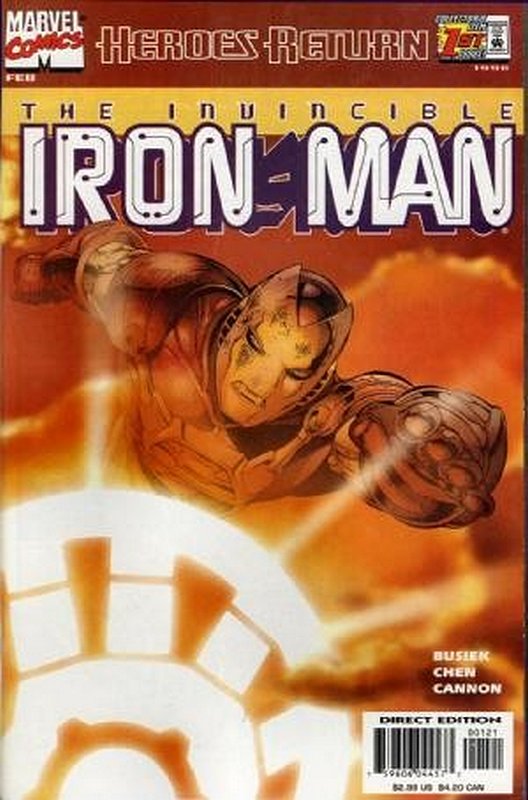 Cover of Iron Man (Vol 3) #1. One of 250,000 Vintage American Comics on sale from Krypton!