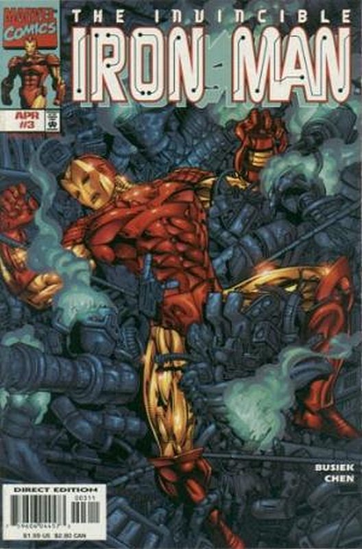 Cover of Iron Man (Vol 3) #3. One of 250,000 Vintage American Comics on sale from Krypton!