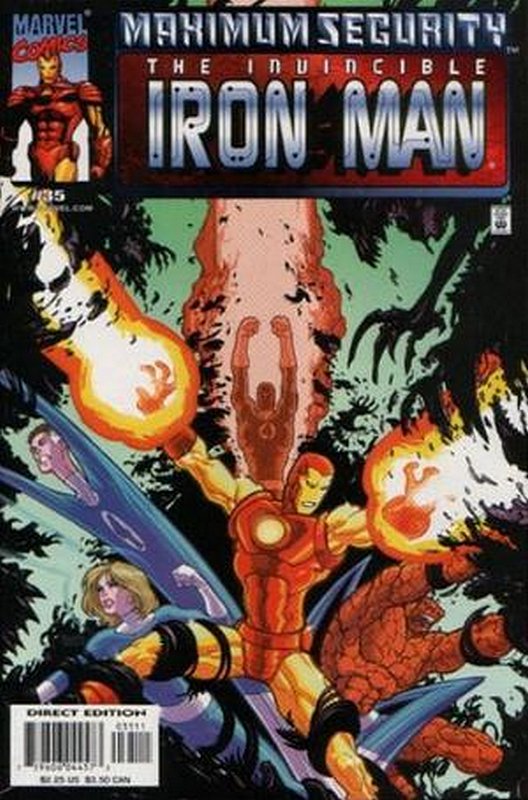 Cover of Iron Man (Vol 3) #35. One of 250,000 Vintage American Comics on sale from Krypton!