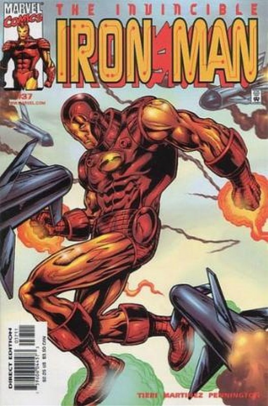 Cover of Iron Man (Vol 3) #37. One of 250,000 Vintage American Comics on sale from Krypton!