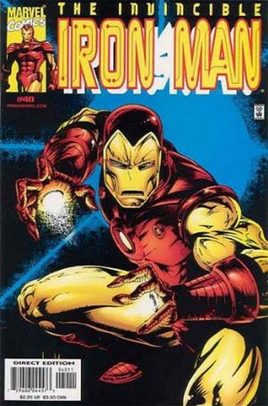 Cover of Iron Man (Vol 3) #40. One of 250,000 Vintage American Comics on sale from Krypton!