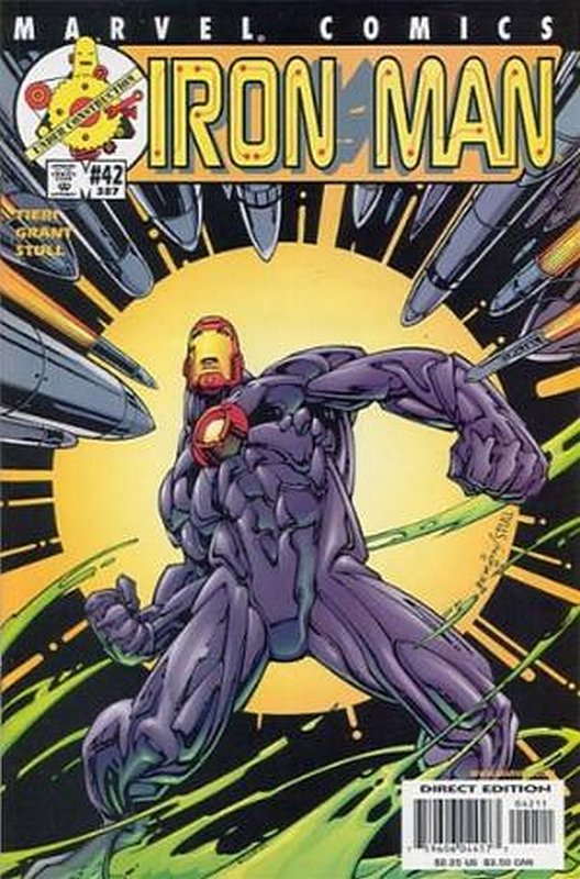 Cover of Iron Man (Vol 3) #42. One of 250,000 Vintage American Comics on sale from Krypton!