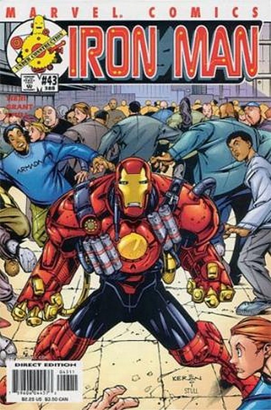 Cover of Iron Man (Vol 3) #43. One of 250,000 Vintage American Comics on sale from Krypton!