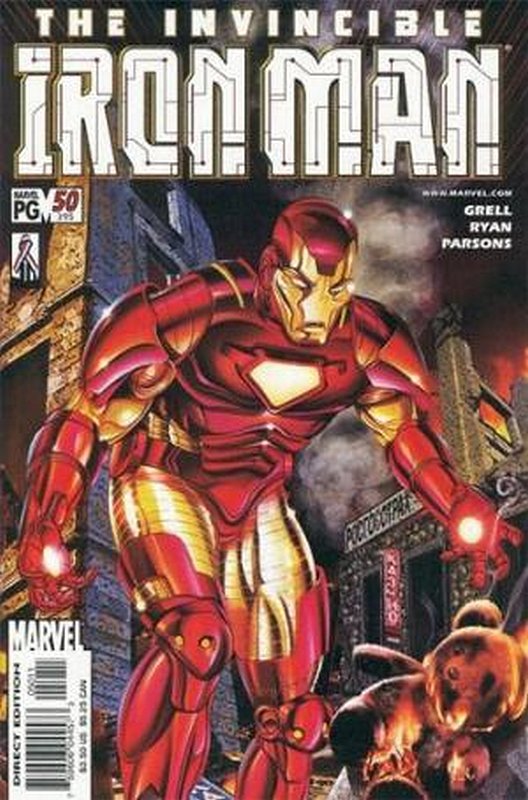 Cover of Iron Man (Vol 3) #50. One of 250,000 Vintage American Comics on sale from Krypton!