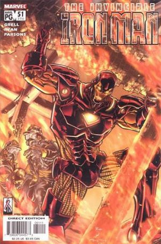 Cover of Iron Man (Vol 3) #51. One of 250,000 Vintage American Comics on sale from Krypton!