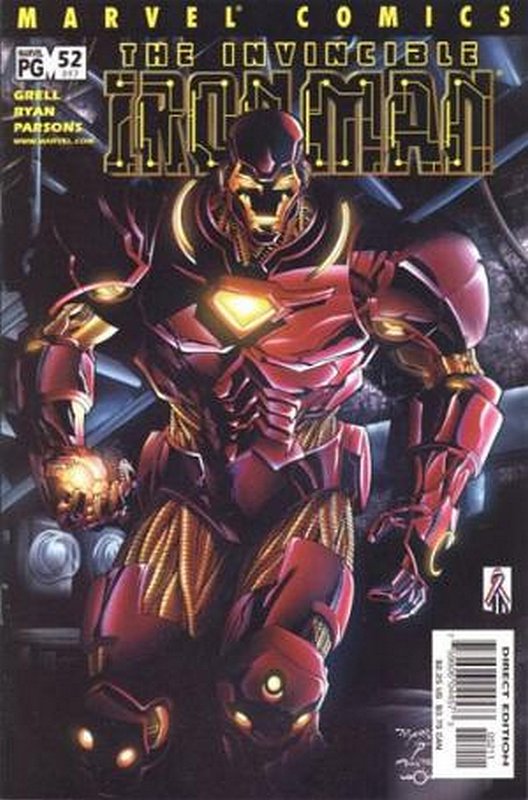 Cover of Iron Man (Vol 3) #52. One of 250,000 Vintage American Comics on sale from Krypton!