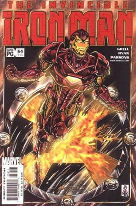 Cover of Iron Man (Vol 3) #54. One of 250,000 Vintage American Comics on sale from Krypton!