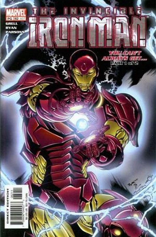 Cover of Iron Man (Vol 3) #62. One of 250,000 Vintage American Comics on sale from Krypton!