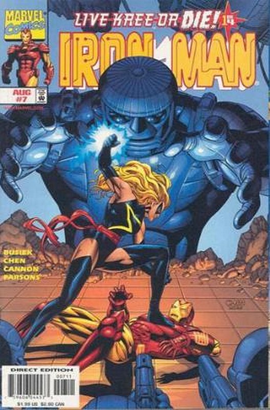 Cover of Iron Man (Vol 3) #7. One of 250,000 Vintage American Comics on sale from Krypton!