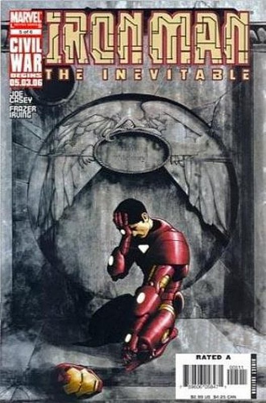 Cover of Iron Man: The Inevitable (2005 Ltd) #5. One of 250,000 Vintage American Comics on sale from Krypton!