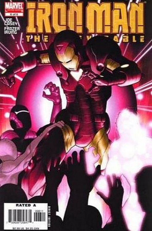 Cover of Iron Man: The Inevitable (2005 Ltd) #6. One of 250,000 Vintage American Comics on sale from Krypton!