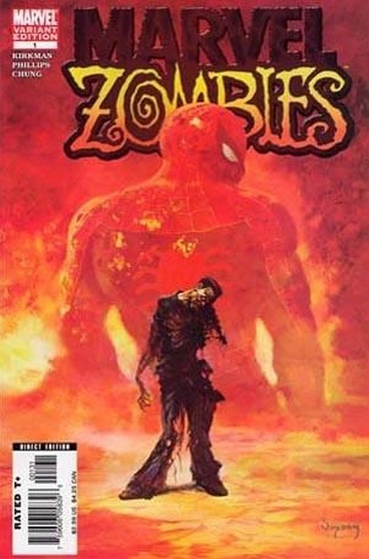 Cover of Marvel Zombies 1 (2005 Ltd) #1. One of 250,000 Vintage American Comics on sale from Krypton!