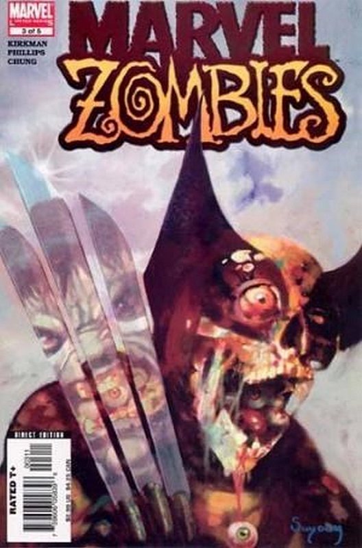 Cover of Marvel Zombies 1 (2005 Ltd) #3. One of 250,000 Vintage American Comics on sale from Krypton!