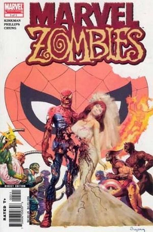 Cover of Marvel Zombies 1 (2005 Ltd) #5. One of 250,000 Vintage American Comics on sale from Krypton!