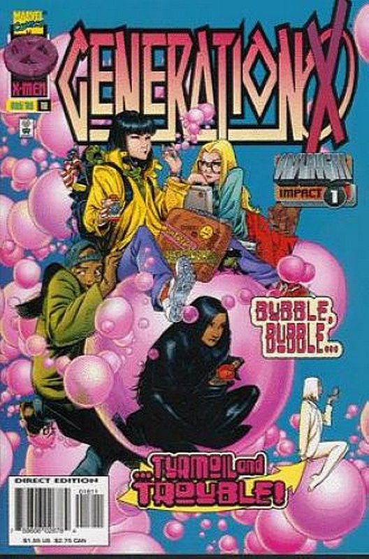 Cover of Generation X (Vol 1) #18. One of 250,000 Vintage American Comics on sale from Krypton!