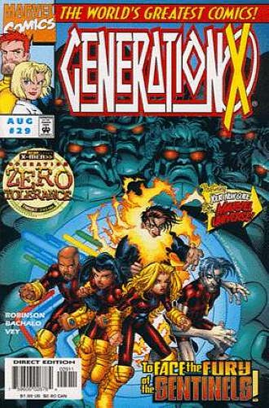 Cover of Generation X (Vol 1) #29. One of 250,000 Vintage American Comics on sale from Krypton!