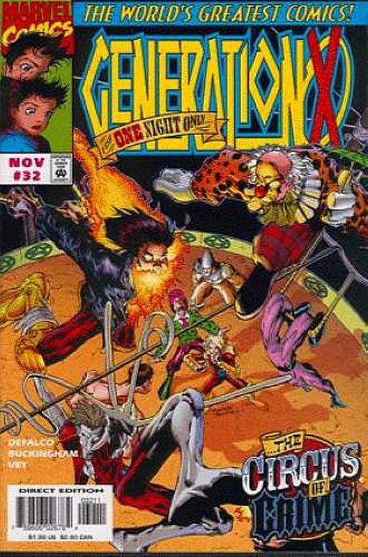 Cover of Generation X (Vol 1) #32. One of 250,000 Vintage American Comics on sale from Krypton!