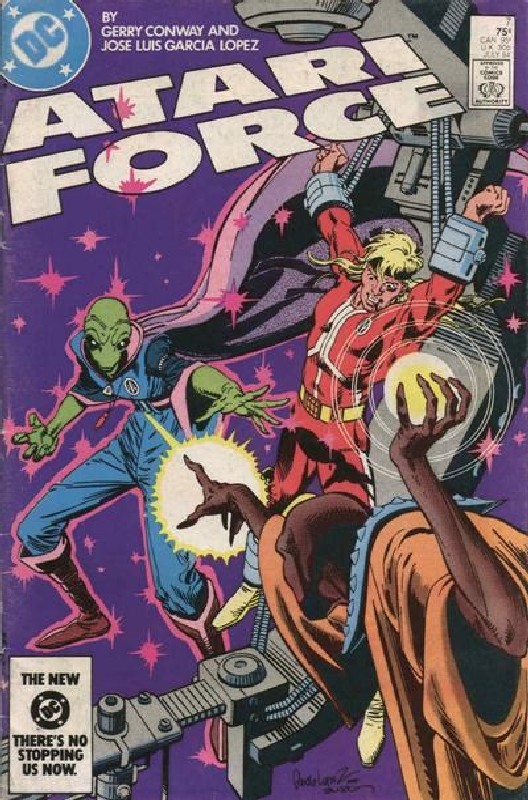 Cover of Atari Force (Vol 1) #7. One of 250,000 Vintage American Comics on sale from Krypton!