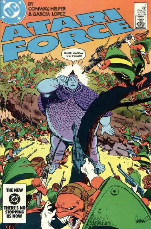 Cover of Atari Force (Vol 1) #8. One of 250,000 Vintage American Comics on sale from Krypton!