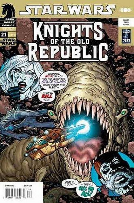 Cover of Star Wars: Knights of the Old Republic (Vol 1) #21. One of 250,000 Vintage American Comics on sale from Krypton!